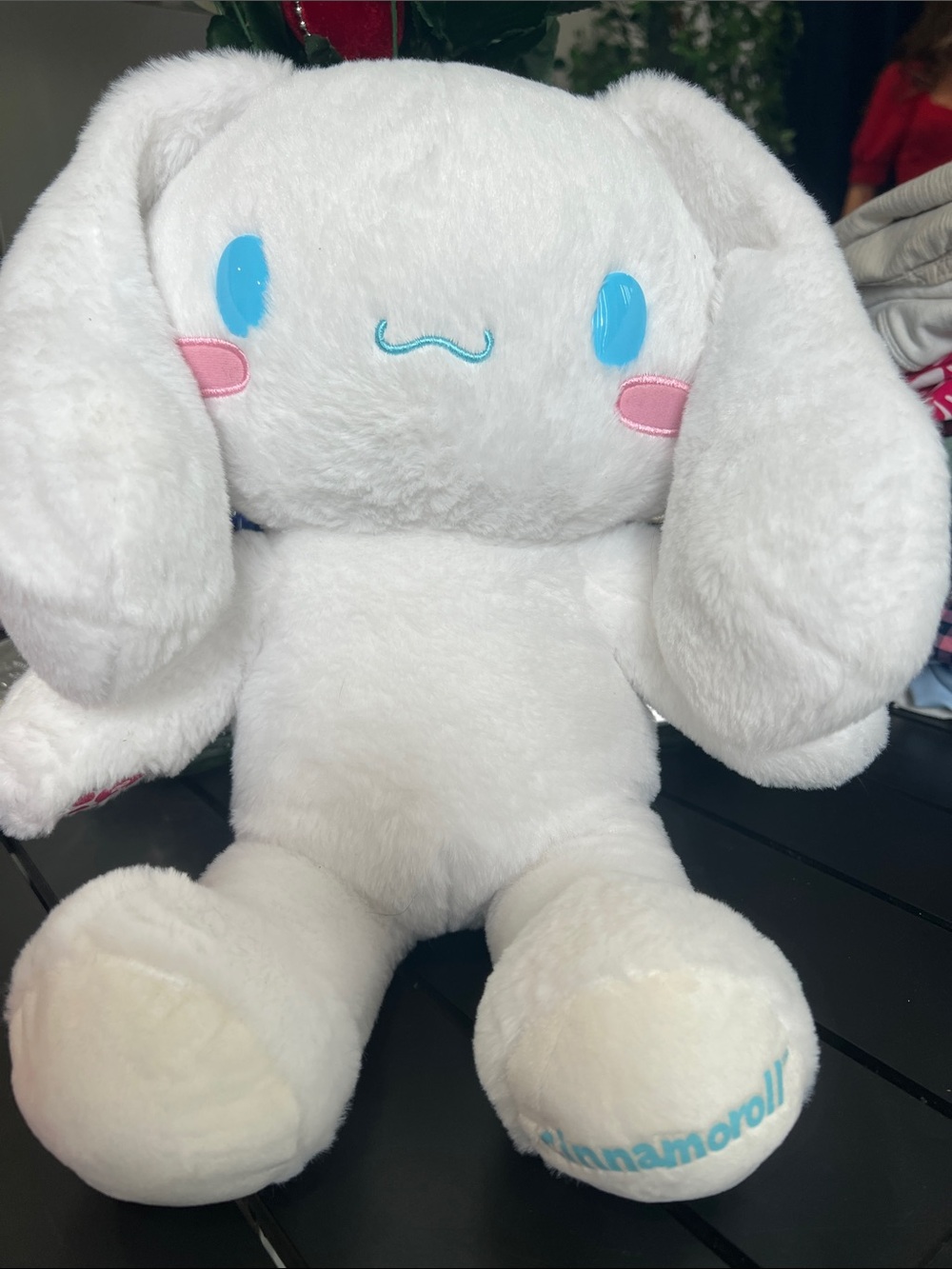 Sanrio Cinnamoroll Plush - White with Blue Eyes & Pink Cheeks - Picture 1 of 1